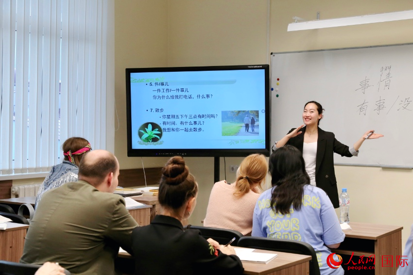 白大孔院的教學(xué)課堂。人民網(wǎng)記者 朱虹攝