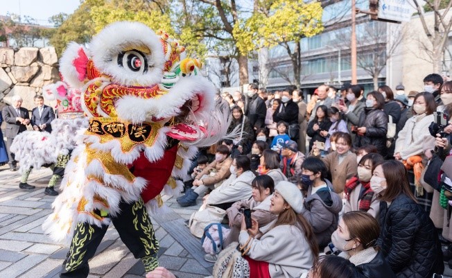 活動現(xiàn)場。中國駐大阪旅游辦事處供圖