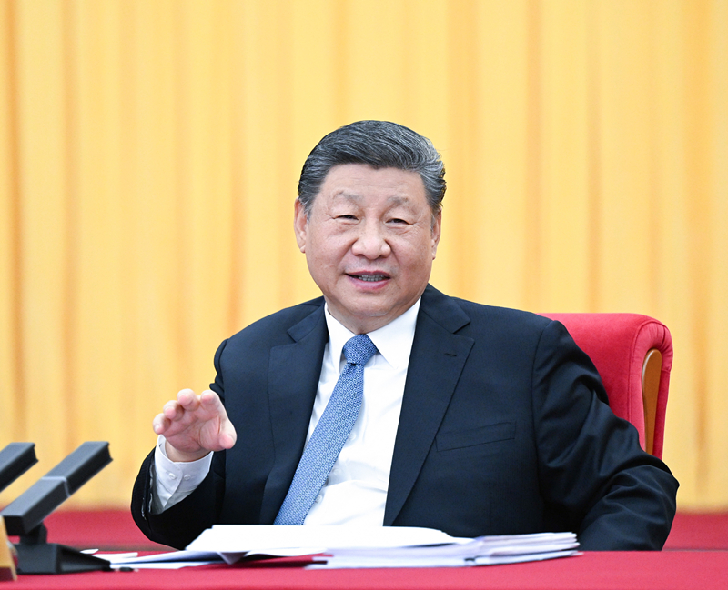 2025年3月6日，習(xí)近平總書記看望參加全國(guó)政協(xié)十四屆三次會(huì)議的民盟、民進(jìn)、教育界委員，并參加聯(lián)組會(huì)。